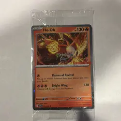 Pokemon TCG Ho-Oh 010/086 Chaos Rising GAMESTOP Promo Holo English 2026 SEALED - Image 1