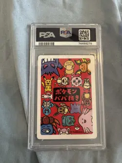 2019 Pokemon Babanuki Old Maid Pikachu Graded PSA 9 - Image 2