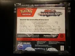 Pokemon TCG Scarlet & Violet - Paradox Rift Booster Box In Acrylic Case - Image 2