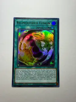 Yugioh - Relinquished Fusion - Ultra (Green) - 1st - LDS1-EN049 - NM - Image 1