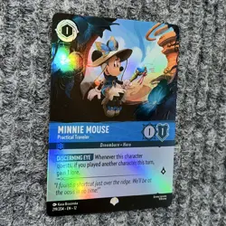 Disney Lorcana Wilds Unknown Minnie Mouse Practical Traveler 219/204 Epic Foil - Image 3