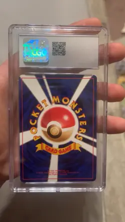 Squirtle #7 Base Set CGC 10 1996 Japanese card - Image 2