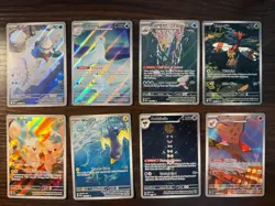Pokemon TCG 8-Card Illustration Lot - Image 1