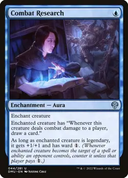 Combat Research - Non-Foil - Dominaria United - 44 | MTG Card - Image 1