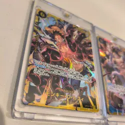 One Piece Card Game Luffy SEC Lot OP09 OP05 OP11 OP10 P-041 Japan Magnetic case - Image 4