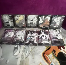 Bandai Dragon Ball Super manga booster SB02 SR Battle Cards Lot 10 (1 of each) - Image 1