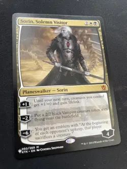 Sorin, Solemn Visitor [KTK] #202 NM MTG - Image 1