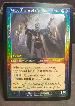 Vito, Thorn of the Dusk Rose / PROMO FOIL / NM or better / Free shipping… - Image 1