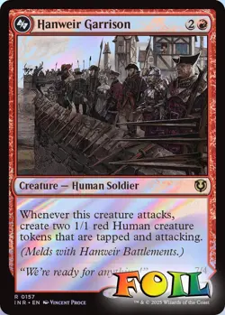 Hanweir Garrison 157 MTG Innistrad Remastered Rare NP Foil - Image 1