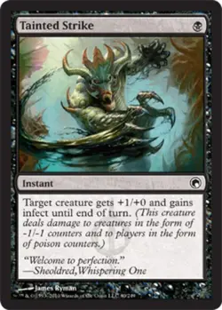 1x Tainted Strike Light Play MTG Magic - Kid Icarus - - Image 1