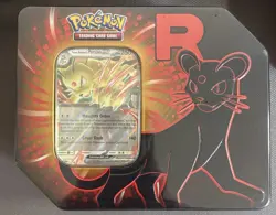 Pokemon TCG Factory Sealed Destined Rivals Team Rocket Tin - 4 Available Art Set - Image 3