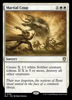 2x Martial Coup BLBC NM MTG - Image 1