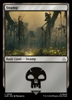 2x Swamp (#304) ACR NM MTG - Image 1