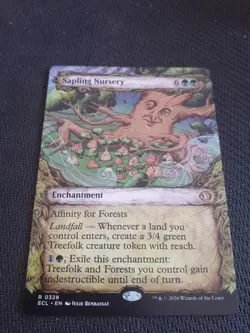 MTG Sapling Nursery - Lorwyn Eclipsed BORDERLESS - NM - Image 1
