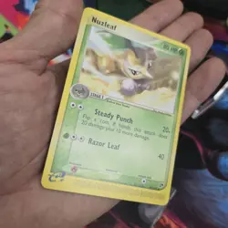 POKEMON TCG Nuzleaf 48/100 Uncommon EX Sandstorm Normal NM/LP E READER - Image 4