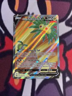 Alolan Exeggutor V (Full Art) 071/078 Pokemon GO Holo - Image 2