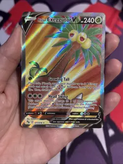 Alolan Exeggutor V (Full Art) 071/078 Pokemon GO Holo - Image 3