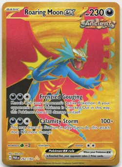 Roaring Moon ex 262/182 Hyper Rare Paradox Rift Pokemon Near Mint - Image 1