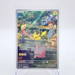 Pokemon TCG Pikachu Sv: Scarlet & Violet 151 173/165 Illus Rare Holo Eng 60HP - Image 1