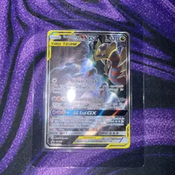 Pokemon TCG - Garchomp and Giratina GX SM193 Black Star Promo - NM - Image 1