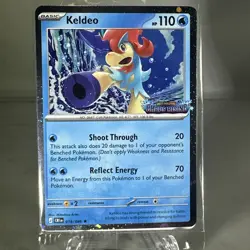 Pokemon Keldeo 19/86 Chaos Rising Stamped Promo Sealed Exclusive! 🚀 Shipping - Image 4