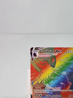 Corviknight VMAX 171/163 Secret Rare Rainbow Battle Styles Pokemon - Image 2