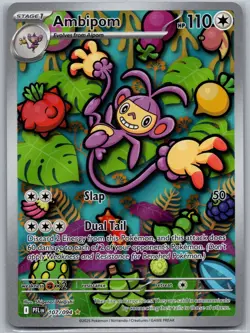 Ambipom 107/094 - IR - NM - Phantasmal Flames - Pokemon TCG - Image 1