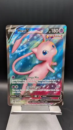 POKEMON TCG - Mew V (Full Art) 250/264 SWSH08 Fusion Strike - Ultra Rare - Image 1
