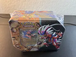 POKEMON SLASHING LEGENDS TCG KORAIDON EX TIN 5- TCG PACKS FACTORY SEALED - Image 2