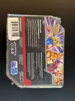 POKEMON SLASHING LEGENDS TCG KORAIDON EX TIN 5- TCG PACKS FACTORY SEALED - Image 3