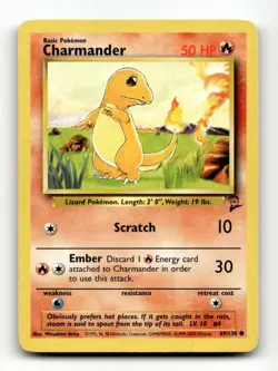 Charmander Base Set 2 #069/130 Pokemon TCG - Image 1