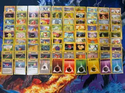 Base Set 2 Pokemon TCG Complete Common Uncommon Set – NM‑/LP‑ Clean Binder Ready - Image 1