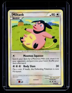 Pokemon tcg HeartGold SoulSilver Miltank #47/123 - Image 1
