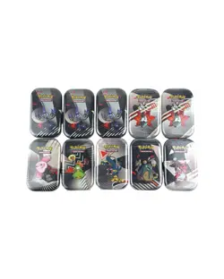 LOT of (10) New Sealed Pokemon TCG “Black Bolt” & “White Flare” UNOVA Mini Tins - Image 1