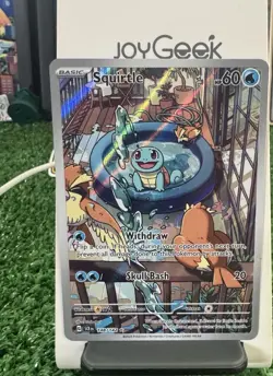 The Pokemon Company Squirtle 148/142 SV07 Stellar Crown IR Holo 60 HP - Image 1