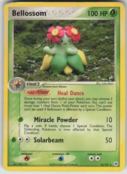 Pokemon TCG Bellossom Rare Hidden Legends 16/101 - Image 1