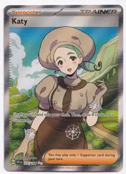 Katy 237/198 Scarlet & Violet Ultra Rare Holo Pokemon NM - Image 1
