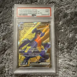 The Pokemon Company Cynthia's Garchomp ex SV Promo Holo EN PSA 9 #204 2025 - Image 1