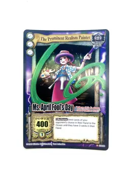 2006 One Piece Passage to the Grand Line CCG Ms. April Fools Day Foil Card CH058 - Image 1