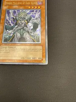 Brron, Mad King of Dark World (UTR) EEN-EN022 Elemental Energy 1st Edition LP - Image 4