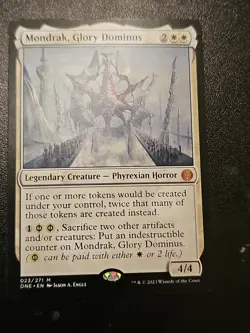Wizards of the Coast Magic: The Gathering Mondrak, Glory Dominus Mythic White L… - Image 1