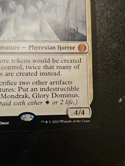 Wizards of the Coast Magic: The Gathering Mondrak, Glory Dominus Mythic White L… - Image 5