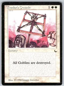Tivadar's Crusade MTG U The Dark LP - Image 1