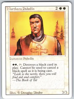 Northern Paladin MTG R Revised Edition LP - Image 1