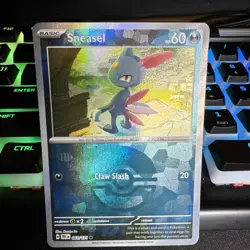Pokemon TCG Sneasel 61/1312025 Scarlet & Violet Prismatic Evolutions Poke Ball - Image 1