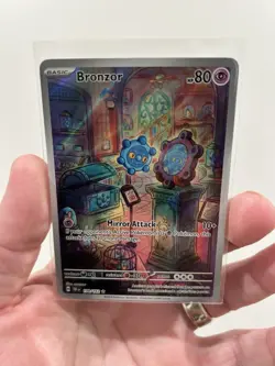 Pokemon TCG Bronzor SV: Temporal Forces 170/162 IR Near Mint - Image 1