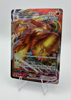 Blaziken VMAX, Pokemon Near Mint, Chilling Reign, Ultra Rare, 21/198 - Image 1