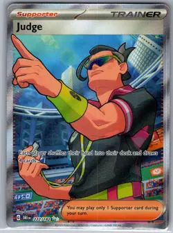 Judge 222/182 SV10: Destined Rivals - Pokemon Card - NM - Image 1
