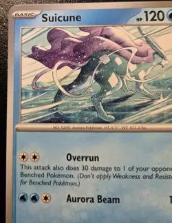 Suicune 024/131 Uncommon Scarlet & Violet: Prismatic Evolutions Pokemon TCG - Image 2