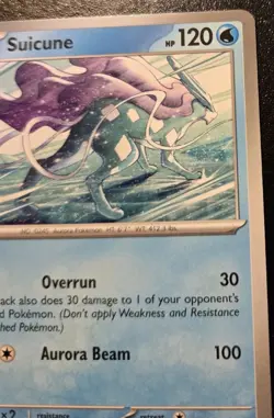 Suicune 024/131 Uncommon Scarlet & Violet: Prismatic Evolutions Pokemon TCG - Image 3